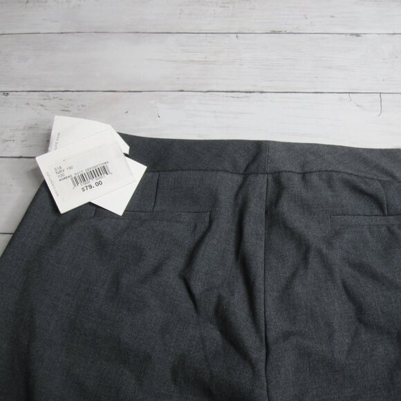 Calvin Klein Women's Gray Pants Size 14 Petite Career Wear Suit Slacks - Picture 10 of 10